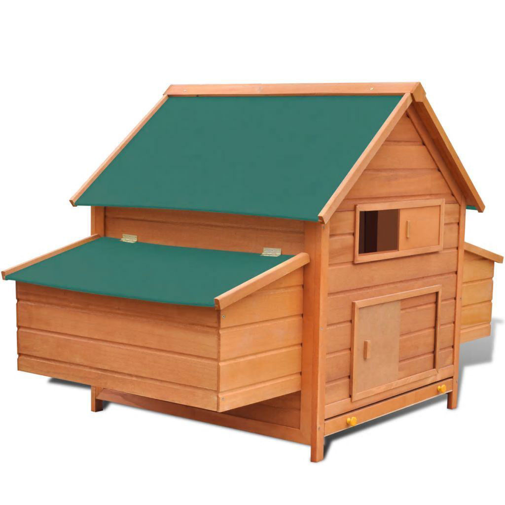 Affordable Variety / Outdoor 61" Wooden Chicken Coop - 0006534 OutDoor 61 WooDen Chicken Coop