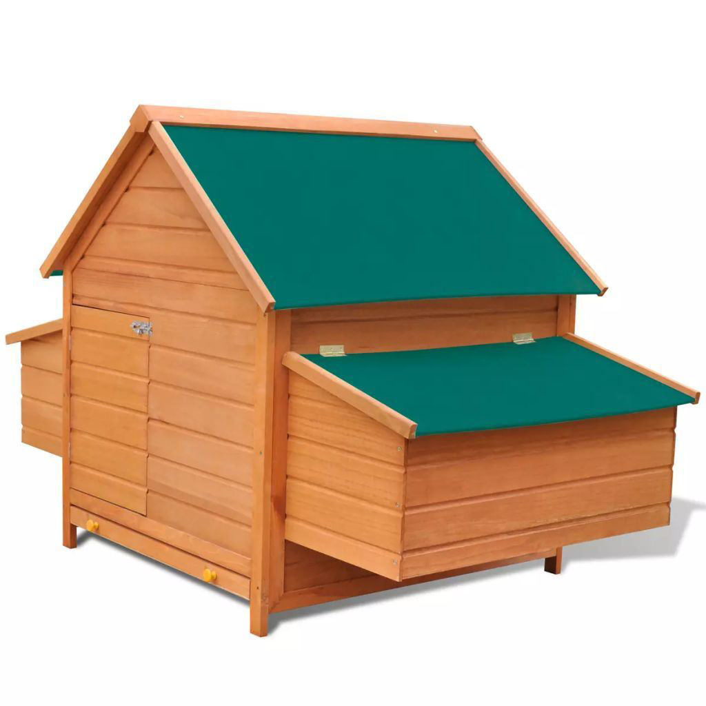 Affordable Variety / Outdoor 61" Wooden Chicken Coop - 0006536 OutDoor 61 WooDen Chicken Coop