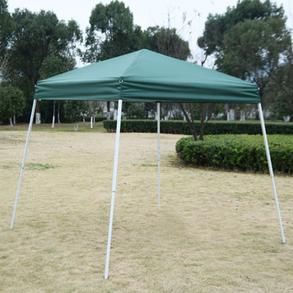 Picture of Outdoor 8'x8' EZ Pop Up Tent Gazebo with Carry Bag - Green