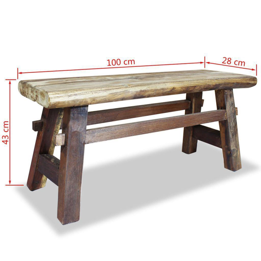 Affordable Variety / Outdoor Bench - Reclaimed Wood