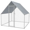 Picture of Outdoor Chicken Cage Galvanized Steel