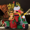Picture of Outdoor Christmas Inflatable Santa Claus 6 ft