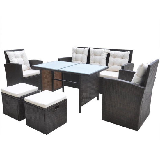 Picture of Outdoor Dining Set - Brown