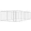 Picture of Outdoor Dog Kennel Galvanized Steel 25x13