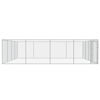 Picture of Outdoor Dog Kennel Galvanized Steel 25x25