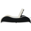 Picture of Outdoor Furniture Lounger - Black