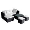 Picture of Outdoor Patio Lounge Set - Black