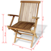 Picture of Outdoor Garden Patio Chairs - 2 pcs