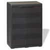 Picture of Outdoor Garden Storage Cabinet with 1 Shelf - Black