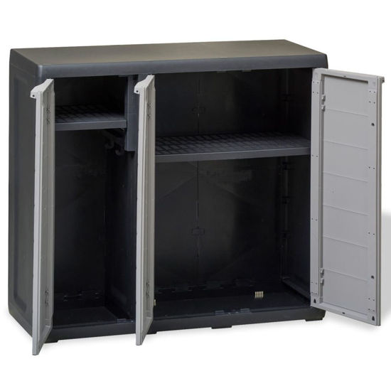 Affordable Variety / Outdoor Garden Storage Cabinet with 2 Shelves ...