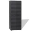 Picture of Outdoor Garden Storage Cabinet with 3 Shelves - Black
