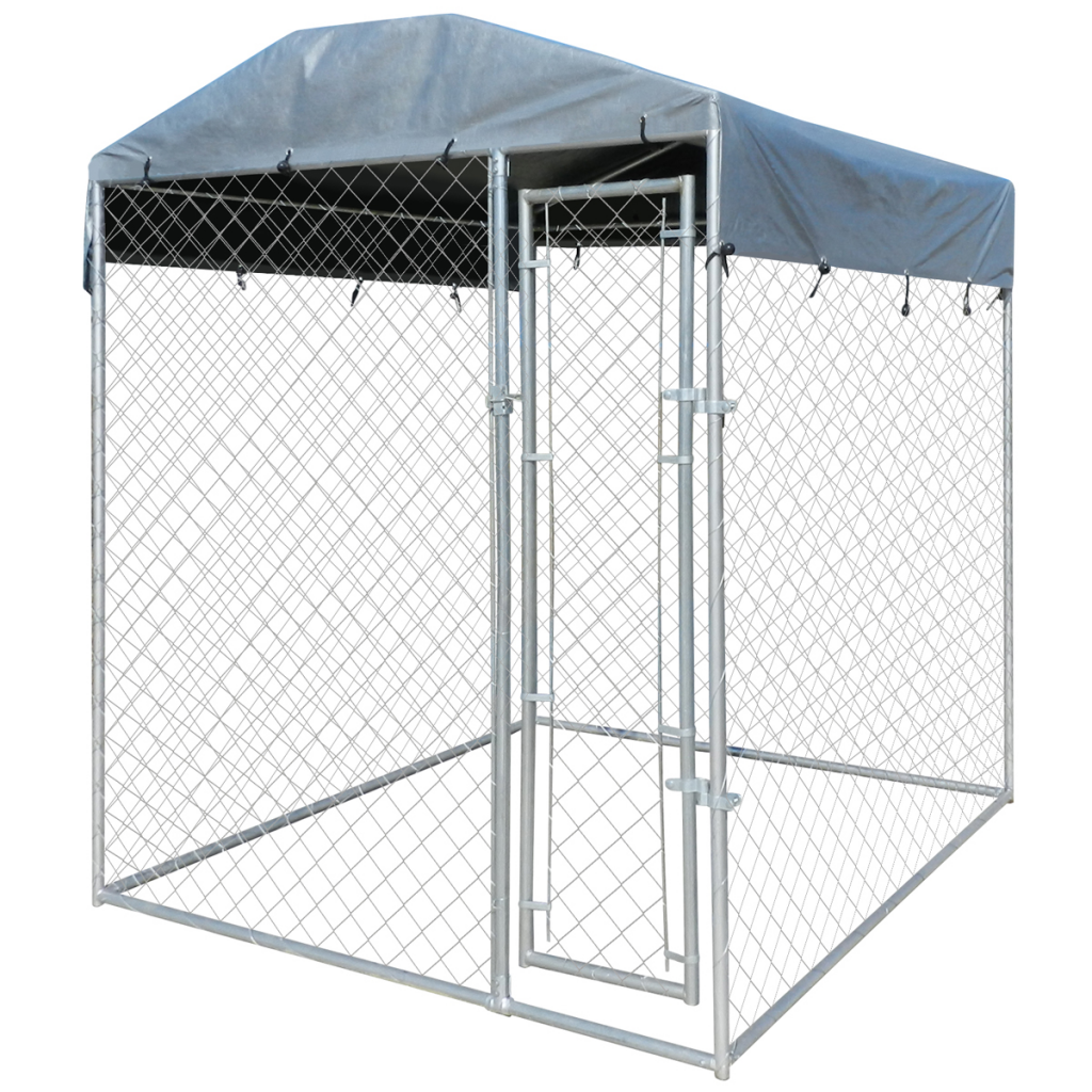 Affordable Variety / Outdoor Heavyduty Dog Kennel with Canopy Top 79