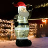 Picture of Outdoor Inflatable Christmas Military Santa Claus