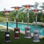Picture of Outdoor Patio Heater Propane Standing LP Gas Steel with accessories