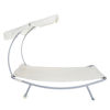 Picture of Outdoor Patio 2-Person Hammock Sunbed Lounger - Cream