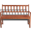 Picture of Outdoor Patio Furniture Classic Garden Wooden Bench