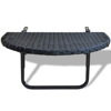Picture of Outdoor Rattack Balcony Table - Black