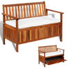 Picture of Outdoor Storage Bench - 47" Solid Acacia Wood