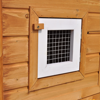 Picture of Outdoor Wooden 76" Double Chicken Coop with Run