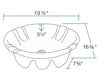 Picture of Porcelain Vessel / Drop-In Sink