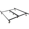 Picture of Adjustable Bed Frame with Rollers - Queen/King Size