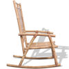 Picture of Outdoor Patio Bamboo Rocking Chair