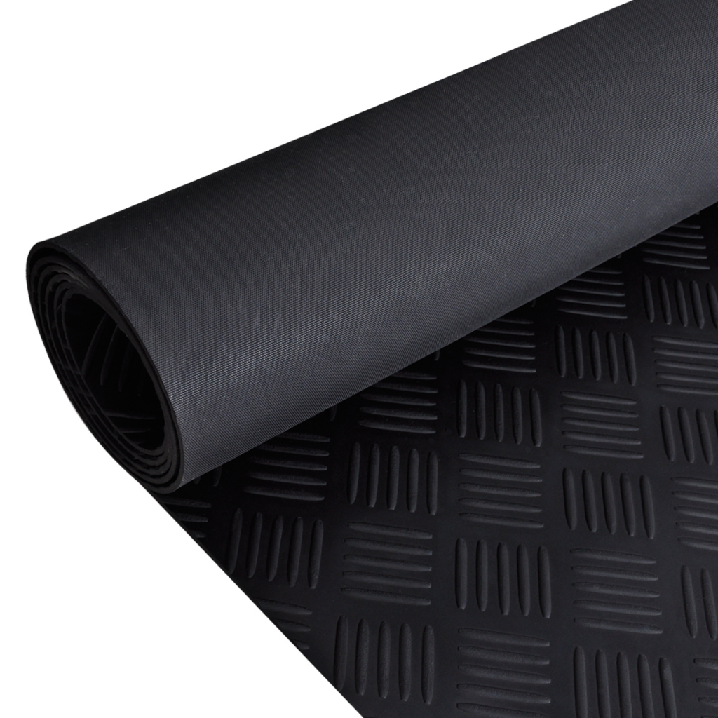 Affordable Variety / Rubber Floor Mat AntiSlip 16ft x 3ft Checker Plate