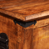 Picture of Rustic Rough Storage Chest Trunk Handmade Coffee Table - Mango Solid Wood