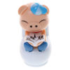 Picture of Solar Powered Flip Flap Dancing Bobble Head Pig Toy Blue