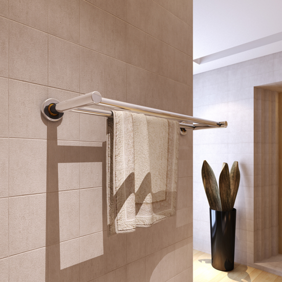 Picture of Stainless Steel Towel Rack 2 Tubes