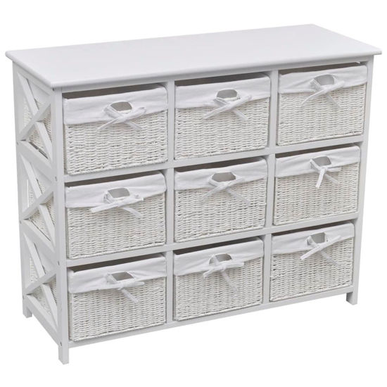 Picture of Storage Cabinet Akron White