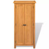 Picture of Storage Cabinet Solid Oak 19.7"x8.7"x48"