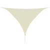 Picture of Sunshade Sail HDPE Triangular 16.4'x16.4'x16.4' Cream