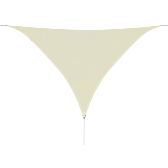 Picture of Sunshade Sail HDPE Triangular 16.4'x16.4'x16.4' Cream