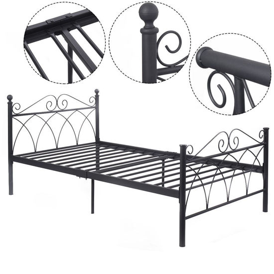 Affordable Variety / Twin Size Bed Frame Platform Foundation Furniture