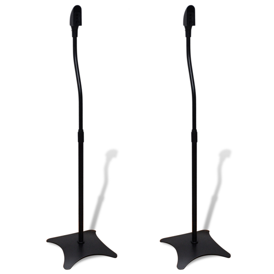 Picture of Universal Home Surround Sound Floor Speaker Stand 2 pcs - Black