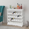 Picture of Wine Rack Cabinet White