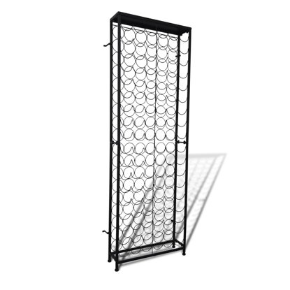 Picture of Wine Rack Free Standing Metal Bottle Holder for 108 Bottles