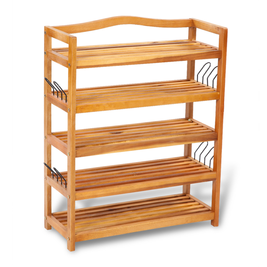 Picture of Wooden 5-tier Shoe Shelf