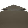 Picture of Outdoor Gazebo Top Cover - 2-Tier Taupe