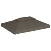 Picture of Outdoor Gazebo Top Cover - 2-Tier Taupe