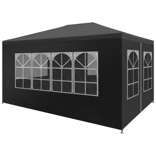 Picture of Outdoor Gazebo Canopy Tent - Anthracite