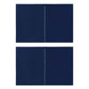 Picture of Outdoor Gazebo Replacement Sidewalls with Zipper - 2pcs Blue