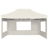 Picture of Outdoor Folding Aluminum Gazebo Tent with Walls - Cream