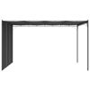 Picture of Outdoor Gazebo Tent with Side Curain - Anthracite