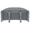 Picture of Outdoor Gazebo Tent with Curtains - Anthracite