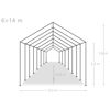 Picture of Outdoor Gazebo Party Tent - White