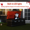 Picture of Outdoor Halloween Inflatable Vampire 6' with LED Lights