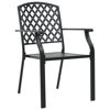 Picture of Outdoor Chairs Mesh - Black 4 pc