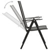 Picture of Folding Chairs Anthracite 4 pc